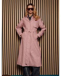 Sister Jane - Ghospell Dusty Pu Trench Coat - Lyst