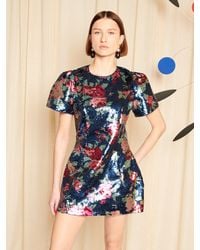 Sister Jane - Dream Palette Sequin Mini Dress - Lyst