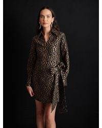 Sister Jane - Ghospell Phoebe Jacquard Mini Dress - Lyst