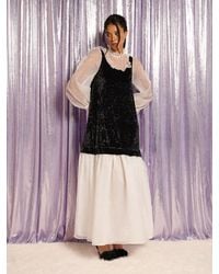 Sister Jane - Starlet Velvet Maxi Dress - Lyst