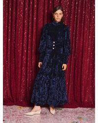 Sister Jane - Spellbound Velvet Maxi Dress - Lyst