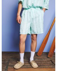 Sister Jane - Davy Frayed Bermuda Shorts - Lyst