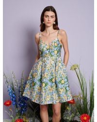Sister Jane - Dream Marigold Jacquard Mini Dress - Lyst
