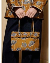 Sister Jane - Dream Honey Jacquard Ruffle Bag - Lyst