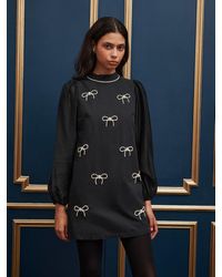 Sister Jane - Dream Enchanted Bow Mini Dress - Lyst