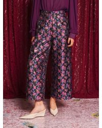 Sister Jane - Fortunes Jacquard Trousers - Lyst