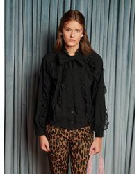 Sister Jane - Lullaby Lace Trim Blouse - Lyst
