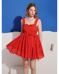 Sister Jane - Saffron Trim Mini Dress - Lyst