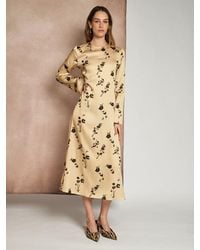 Sister Jane - Ghospell Arina Floral Midi Dress - Lyst