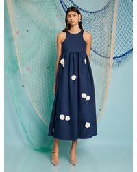 Sister Jane - Dream River Flower Midi Dress - Lyst