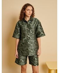 Sister Jane - Ghospell Ebba Leopard Shirt - Lyst