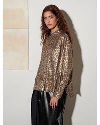 Sister Jane - Ghospell Pamela Leopard Shirt - Lyst