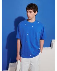 Sister Jane - Nerina Fish Embellished T-shirt - Lyst