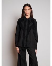 Sister Jane - Ghospell Georgie Fringe Shirt - Lyst
