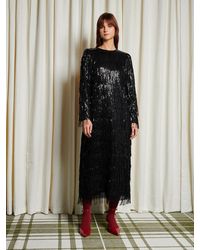 Sister Jane - Ghospell Berkley Sequin Midi Dress - Lyst