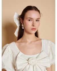 Sister Jane - Klara Jacquard Hair Bow - Lyst