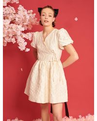 Sister Jane - Dream Lilith Jacquard Wrap Dress - Lyst