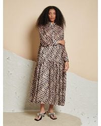 Sister Jane - Ghospell Cecilia Printed Midi Dress - Lyst