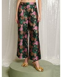 Sister Jane - Enchanted Jacquard Trousers - Lyst