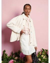 Sister Jane - Dream Valley Flower Embellished Jacket - Lyst