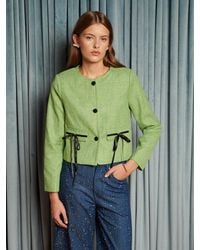 Sister Jane - Theatre Tweed Bow Jacket - Lyst