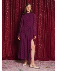 Sister Jane - Destiny Spot Maxi Dress - Lyst