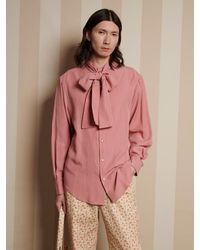 Sister Jane - Casey Bow Shirt - Lyst