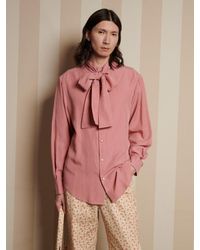 Sister Jane - Casey Bow Shirt - Lyst