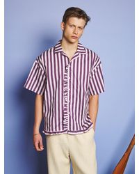 Sister Jane - Deck Stripe Revere Collar Shirt - Lyst