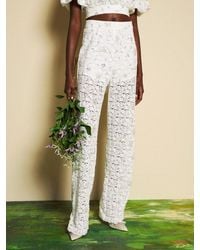 Sister Jane - Dream Jardin Sequin Lace Trousers - Lyst