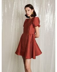 Sister Jane - Mini Love Jacquard Dress - Lyst