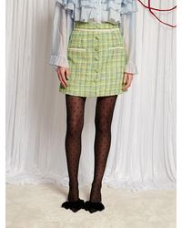 Sister Jane - Dream Hummingbird Tweed Mini Skirt - Lyst