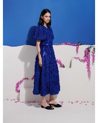 Sister Jane Dream Darya Jewel Midi Dress in Blue | Lyst UK