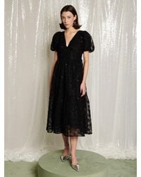 Sister Jane - Laced Night Midi Dress - Lyst