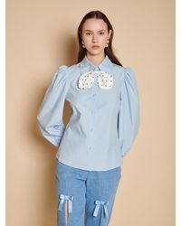 Sister Jane - Vera Bow Tie Blouse - Lyst