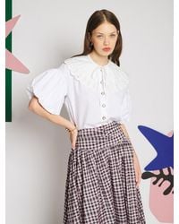 Sister Jane - Lumiere Collar Blouse - Lyst