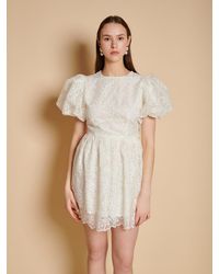 Sister Jane - Winnie Embroidered Mini Dress - Lyst