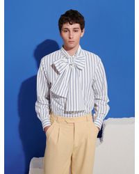 Sister Jane - Hydra Stripe Bow Shirt - Lyst