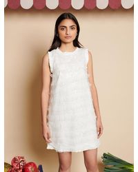 Sister Jane - Honeycomb Sequin Mini Dress - Lyst