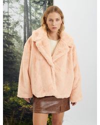 Sister Jane - Ghospell Veronica Faux Fur Coat - Lyst