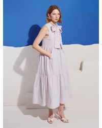 Sister Jane - Wave Stripe Bow Maxi Dress - Lyst