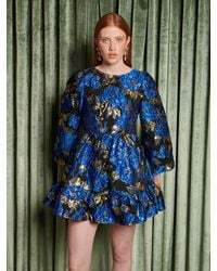 Sister Jane - Dream Lucia Jacquard Mini Dress - Lyst