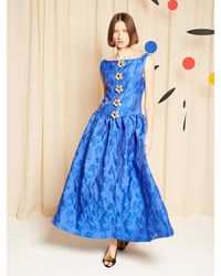 Sister Jane - Dream Riviera Brooch Midi Dress - Lyst