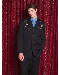 Sister Jane - Rowen Brooch Single Breasted Blazer - Lyst