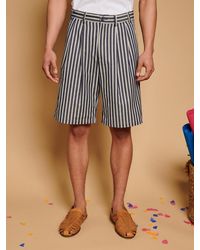 Sister Jane - Luis Striped Shorts - Lyst