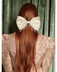 Sister Jane - Dream Spectacle Pearl Hair Bow - Lyst