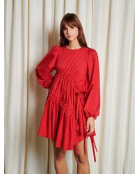 Sister Jane - Ghospell Bowie Ruched Mini Dress - Lyst