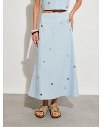 Sister Jane - Ghospell Solana Midi Skirt - Lyst