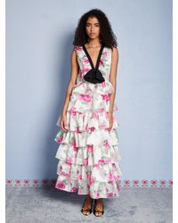 Sister Jane - Dream Pernilla Floral Ruffle Maxi Dress - Lyst