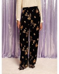 Sister Jane - Mirage Velvet Trousers - Lyst